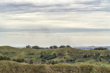 Landscape view of the Loess Hills